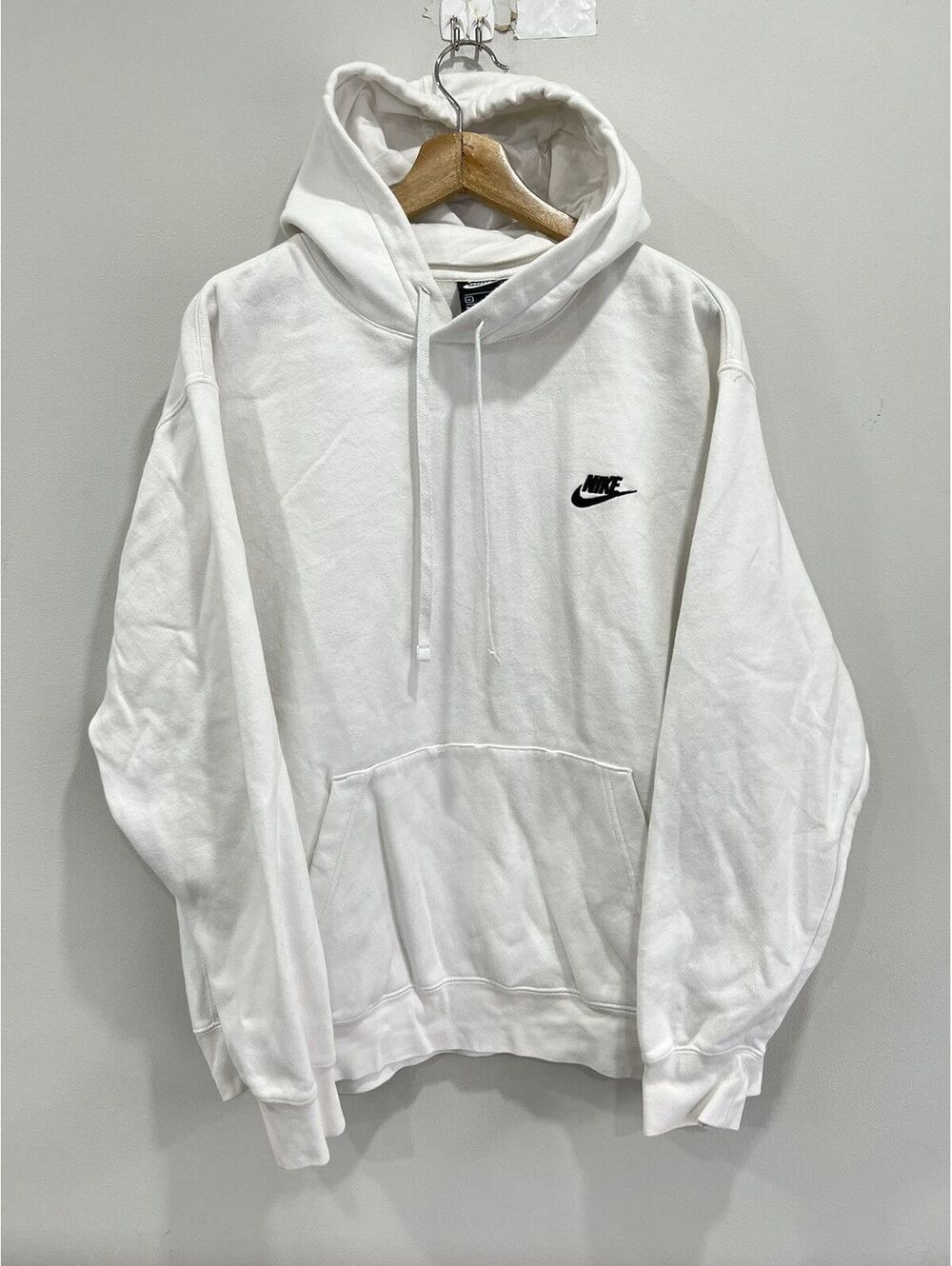 Vintage Nike Y2K Hoodie Sweater swoosh check